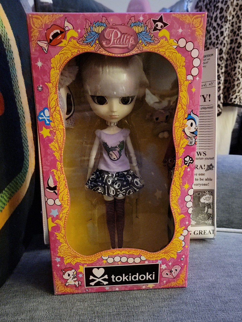 New in Box Tokidoki Luna Rosa Pullip Doll
